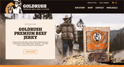 Desktop Screenshot of goldrushjerky.com